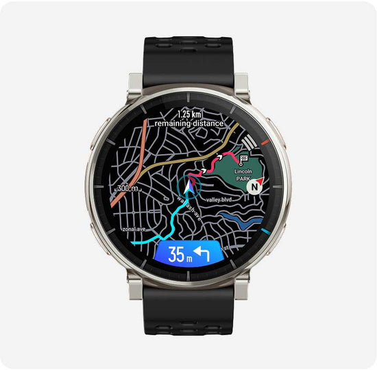 Amazfit Active 3 Premium Turn-by-Turn Navigation