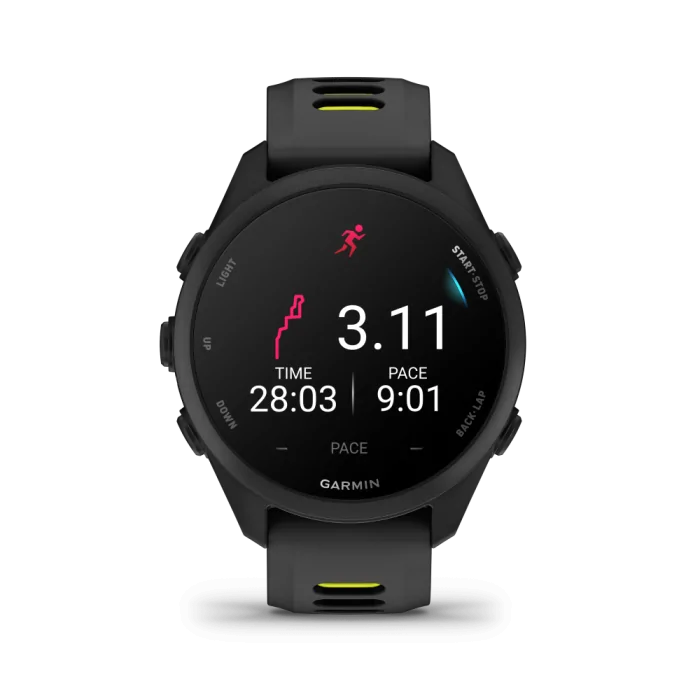 Garmin Forerunner 170 σε μαύρο χρώμα